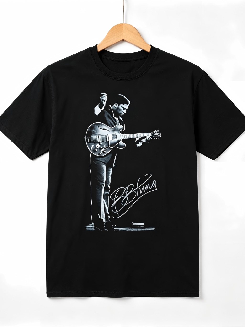 Bb King The King Of Blues Graphics Womens Mens TShirt Unisex